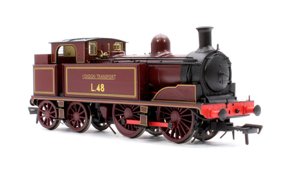 Metropolitan Railway E Class No. 1 0-4-4T No. L48, London Transport Lined Maroon - Steam Tank Locomotive - DCC Sound Fitted