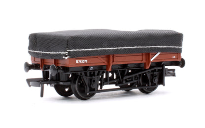 5 Plank China Clay 3-Wagon Pack BR Bauxite (Early) with Tarp. Covers