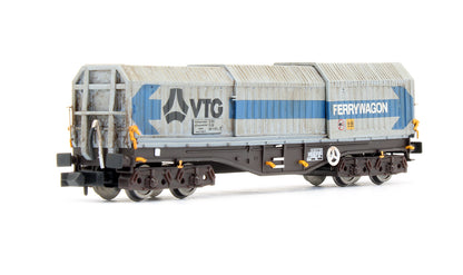 Pre-Owned Telescopic Hood Wagon Tiphook Blue Grey '589 9 091 2' - Custom Weathered