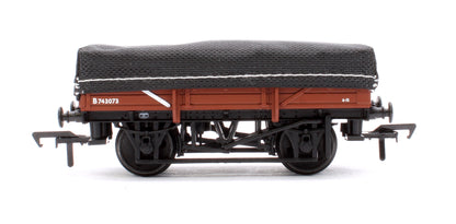 5 Plank China Clay 3-Wagon Pack BR Bauxite (Early) with Tarp. Covers