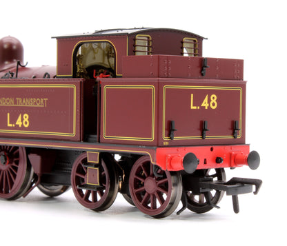 Pre-Owned Metropolitan Railway E Class No. 1 0-4-4T No. L48, London Transport Lined Maroon - Steam Tank Locomotive - DCC Sound Fitted