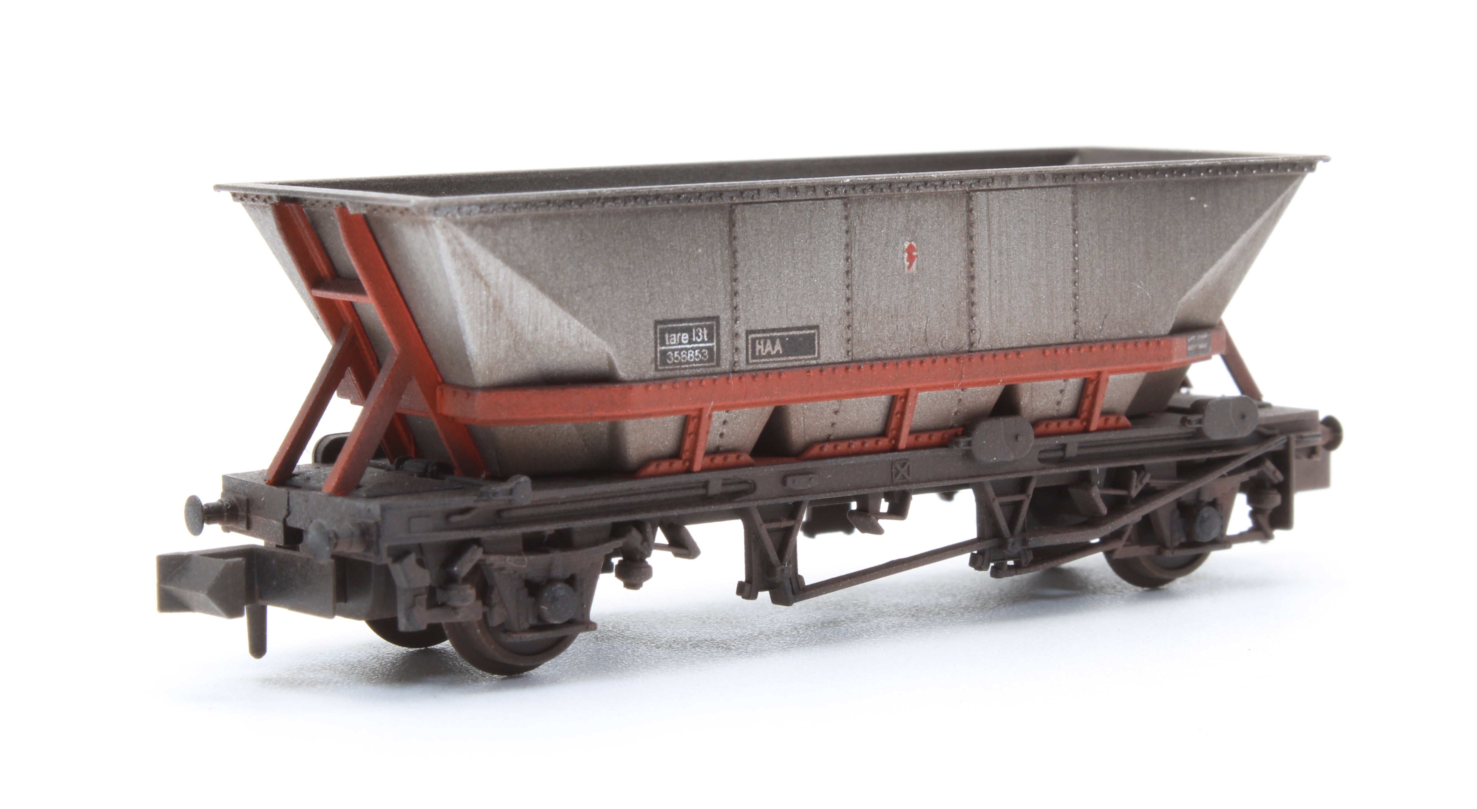 Peco NR301 Pre-Owned HAA TOPS BR Railfreight Red Cradle – Rails