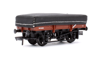 5 Plank China Clay 3-Wagon Pack BR Bauxite (Early) with Tarp. Covers