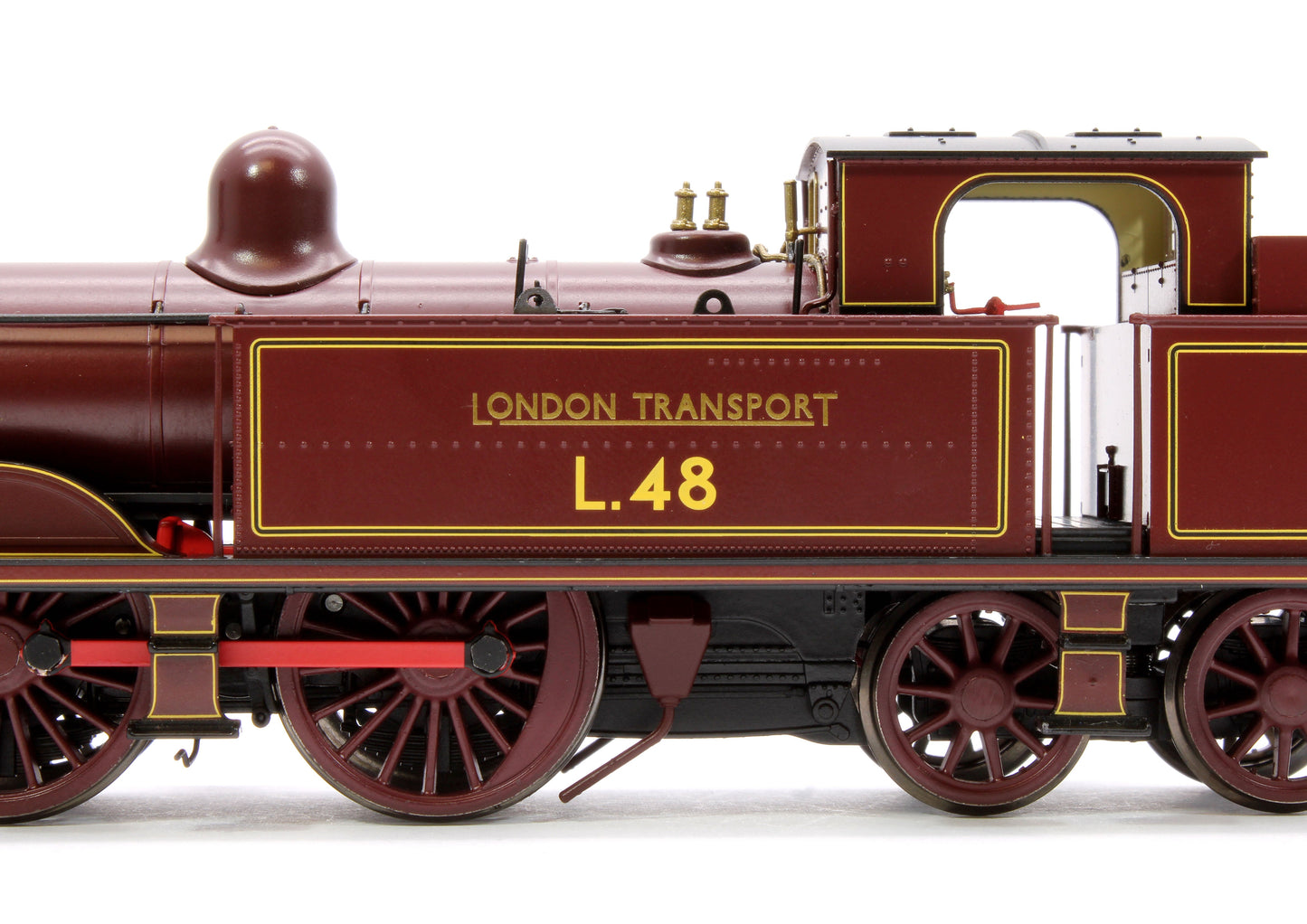 Pre-Owned Metropolitan Railway E Class No. 1 0-4-4T No. L48, London Transport Lined Maroon - Steam Tank Locomotive - DCC Sound Fitted