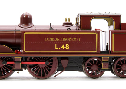 Pre-Owned Metropolitan Railway E Class No. 1 0-4-4T No. L48, London Transport Lined Maroon - Steam Tank Locomotive - DCC Sound Fitted