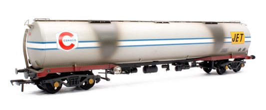 BR 102T TEA Bogie Tank Wagon 'Jet-Conoco' Light Grey No. 104 - Weathered