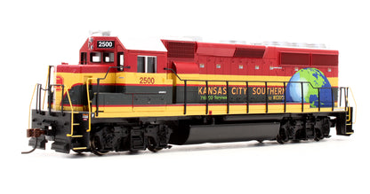 Pre-Owned 89743 GP40-2 Diesel Locomotive Kansas City Southern - Road #2500