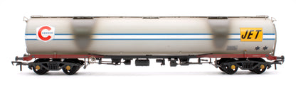 BR 102T TEA Bogie Tank Wagon 'Jet-Conoco' Light Grey No. 104 - Weathered