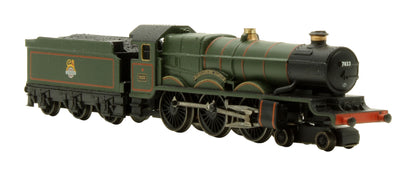 Pre-Owned 372-025 GWR 4073 'Castle' 7033 'Hartlebury Castle' BR Lined Green (Early Emblem) Steam Locomotive