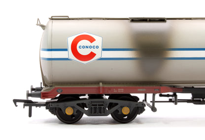 BR 102T TEA Bogie Tank Wagon 'Jet-Conoco' Light Grey No. 104 - Weathered