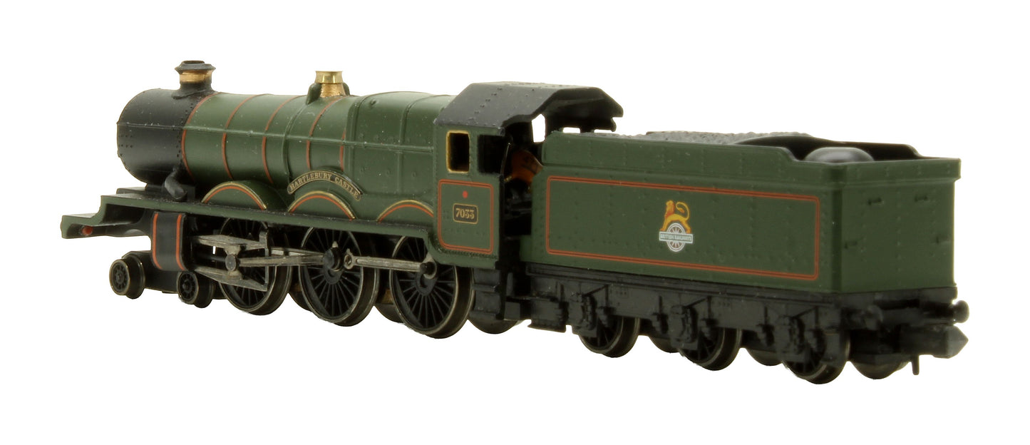Pre-Owned 372-025 GWR 4073 'Castle' 7033 'Hartlebury Castle' BR Lined Green (Early Emblem) Steam Locomotive