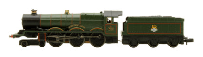 Pre-Owned 372-025 GWR 4073 'Castle' 7033 'Hartlebury Castle' BR Lined Green (Early Emblem) Steam Locomotive