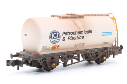 Pre-Owned BR 45T TTA Tank Wagon 'ICI Petrochemicals' White ICIA54365 - Custom Weathered