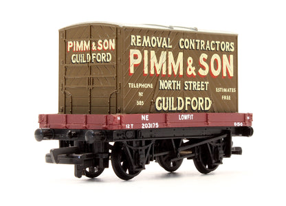 Pre-Owned 13101 NE 1 Plank Container Wagon 'Pimm & Son' '203175'