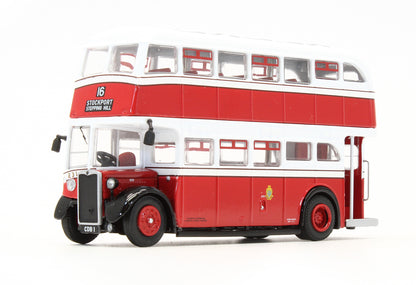 Pre-Owned Crossley DD42, Stockport, 16 Stockport Via Stepping Hill