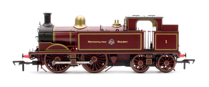 Pre-Owned 909503 Metropolitan Railway E Class No. 1 0-4-4T - 1999-2009 Condition - Steam Tank Locomotive - DCC Sound Fitted
