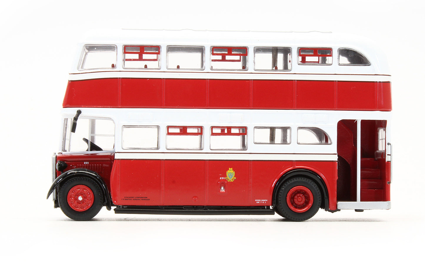 Pre-Owned Crossley DD42, Stockport, 16 Stockport Via Stepping Hill