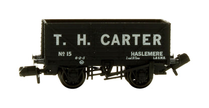Pre-Owned NRC035 7 Plank Open Wagon T H Carter Haslemere '15' L&SWR