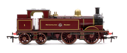 Metropolitan Railway E Class No. 1 0-4-4T - 1999-2009 Condition - Steam Tank Locomotive - DCC Sound Fitted