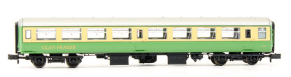 Pre-Owned BR 'Highlander' Coach Pack Mk2 TSO & Class 101 DTCL BR Highland Rail Green & Cream
