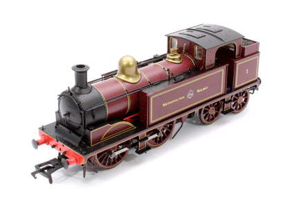 Metropolitan Railway E Class No. 1 0-4-4T - 1999-2009 Condition - Steam Tank Locomotive - DCC Sound Fitted