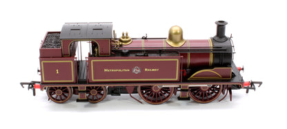 Metropolitan Railway E Class No. 1 0-4-4T - 1999-2009 Condition - Steam Tank Locomotive - DCC Sound Fitted