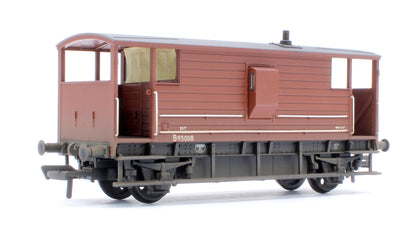 Pre-Owned LMS 20T Brake Van BR Bauxite (Early) No. B950118 - Weathered