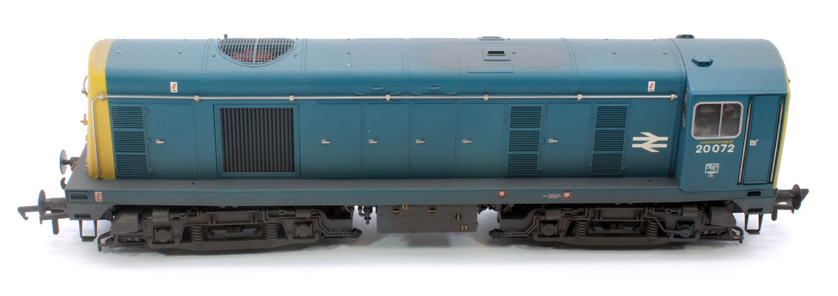 Class 20/0 Disc Headcode 20072 BR Blue Diesel Locomotive - Weathered