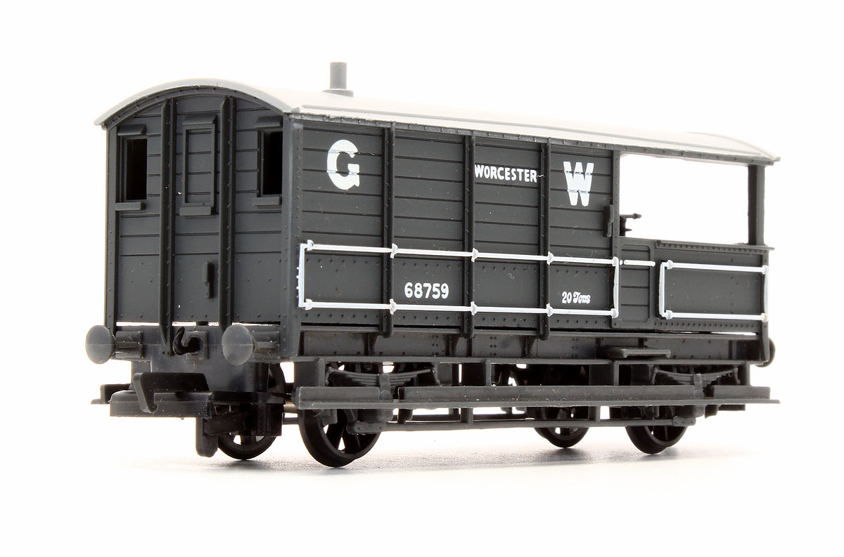 Pre-Owned 13551 20 Ton Toad Brake Van GWR Grey '68759'