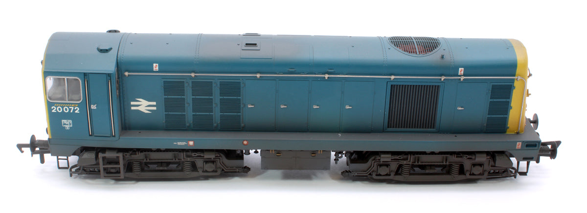 Class 20/0 Disc Headcode 20072 BR Blue Diesel Locomotive - Weathered