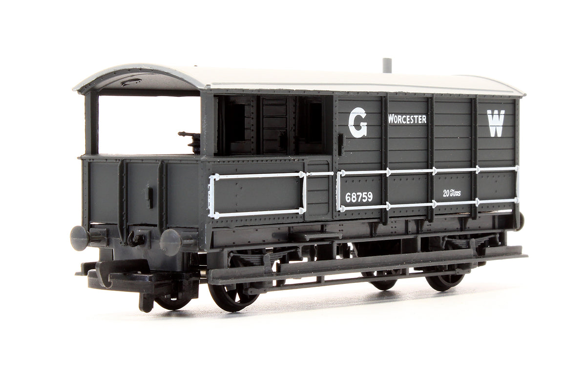 Pre-Owned 13551 20 Ton Toad Brake Van GWR Grey '68759'