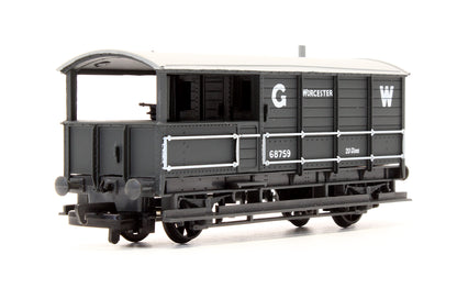 Pre-Owned 13551 20 Ton Toad Brake Van GWR Grey '68759'