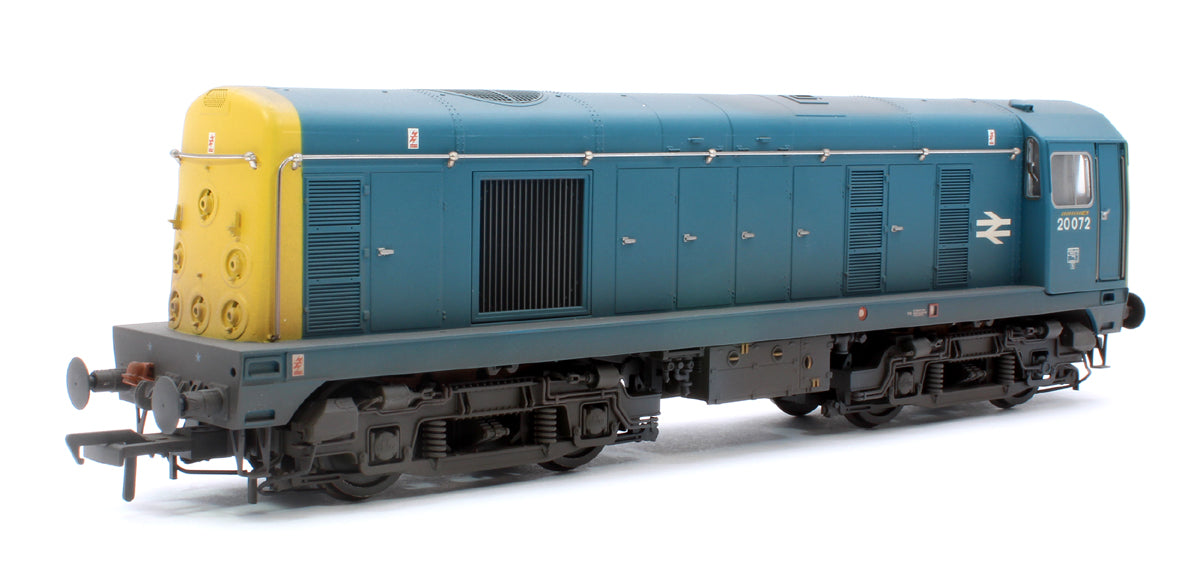 Class 20/0 Disc Headcode 20072 BR Blue Diesel Locomotive - Weathered