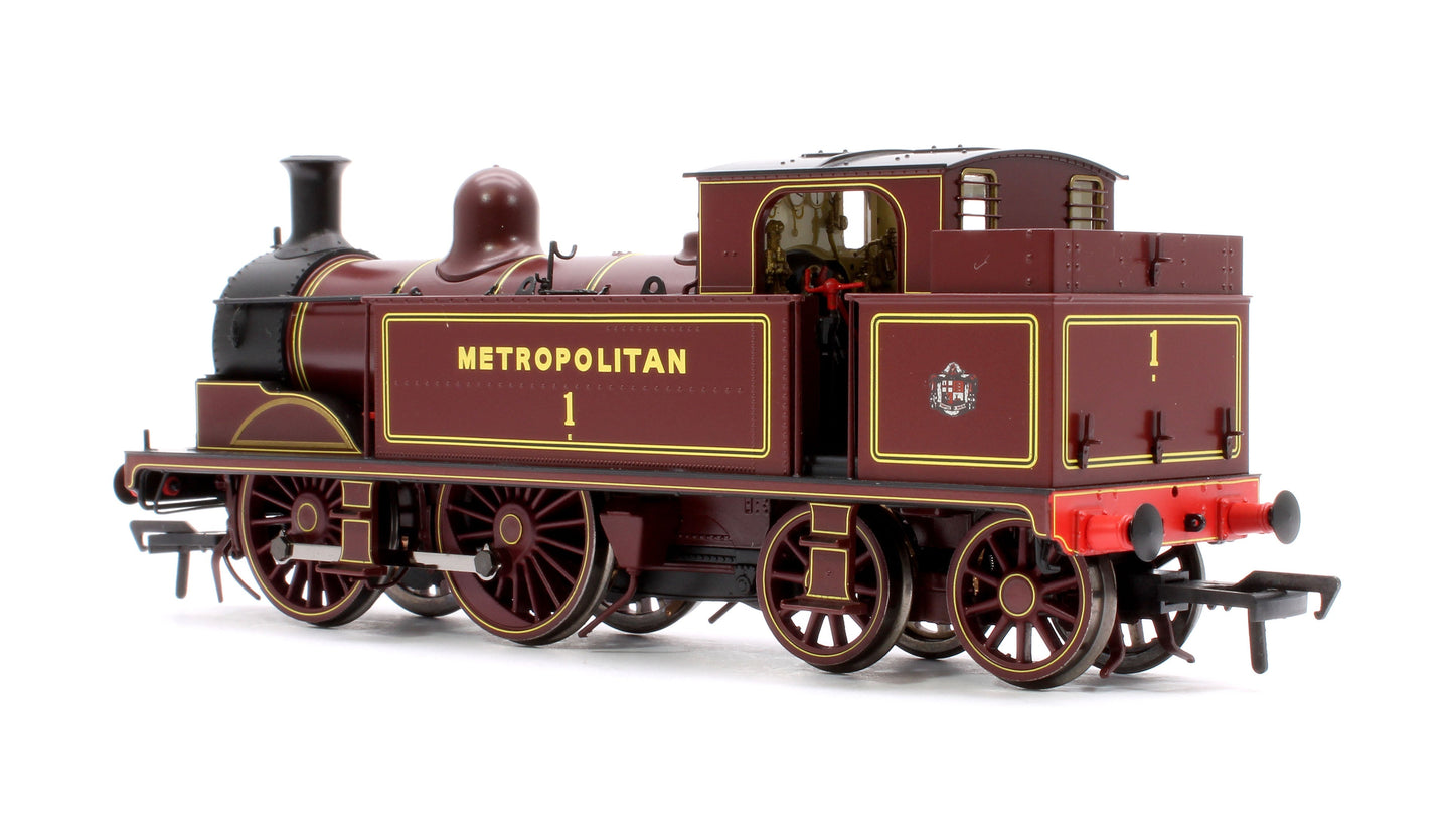 Pre-Owned 909504 Metropolitan Railway E Class No. 1 0-4-4T - 2013-2020 Condition - Steam Tank Locomotive - DCC Sound Fitted