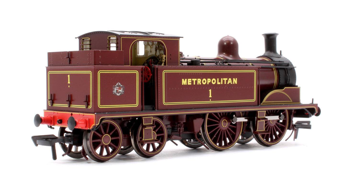 Metropolitan Railway E Class No. 1 0-4-4T - 2013-2020 Condition - Steam Tank Locomotive