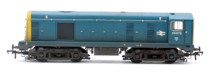 Class 20/0 Disc Headcode 20072 BR Blue Diesel Locomotive - Weathered