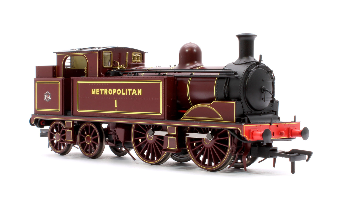 Metropolitan Railway E Class No. 1 0-4-4T - 2013-2020 Condition - Steam Tank Locomotive - DCC Sound Fitted