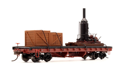 Pre-Owned 18301 Log Skidder (Non Operating) On 40' Log Car