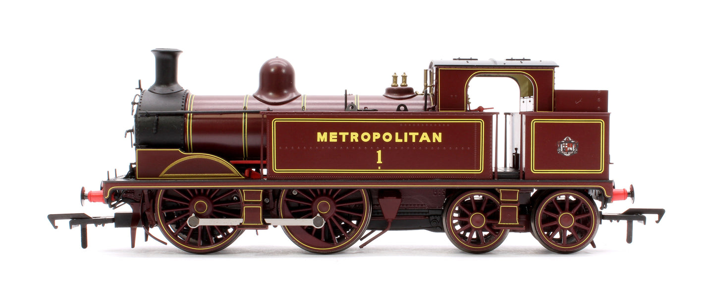 Pre-Owned 909504 Metropolitan Railway E Class No. 1 0-4-4T - 2013-2020 Condition - Steam Tank Locomotive - DCC Sound Fitted