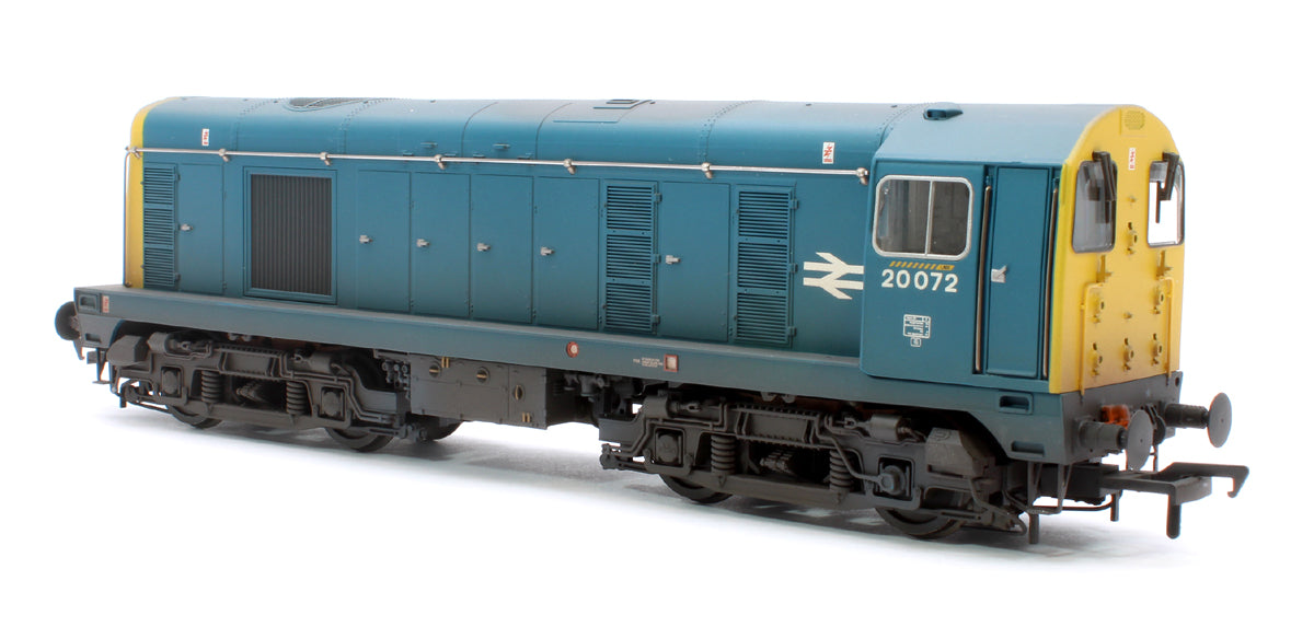 35-356 Pre-Owned Class 20/0 Disc Headcode 20072 BR Blue Diesel Locomotive - Weathered