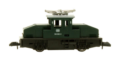 Pre-Owned K105006 DB Green Class BR 169 Electric Locomotive Freight Train Set with 2 Wagons