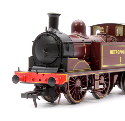 Metropolitan Railway E Class No. 1 0-4-4T - 2013-2020 Condition - Steam Tank Locomotive - DCC Sound Fitted