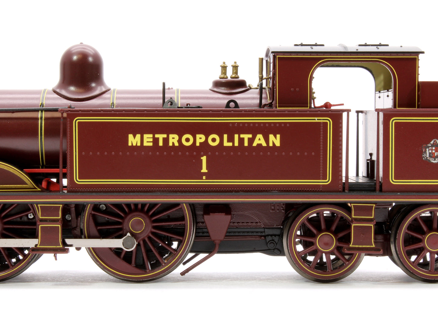 Metropolitan Railway E Class No. 1 0-4-4T - 2013-2020 Condition - Steam Tank Locomotive - DCC Sound Fitted