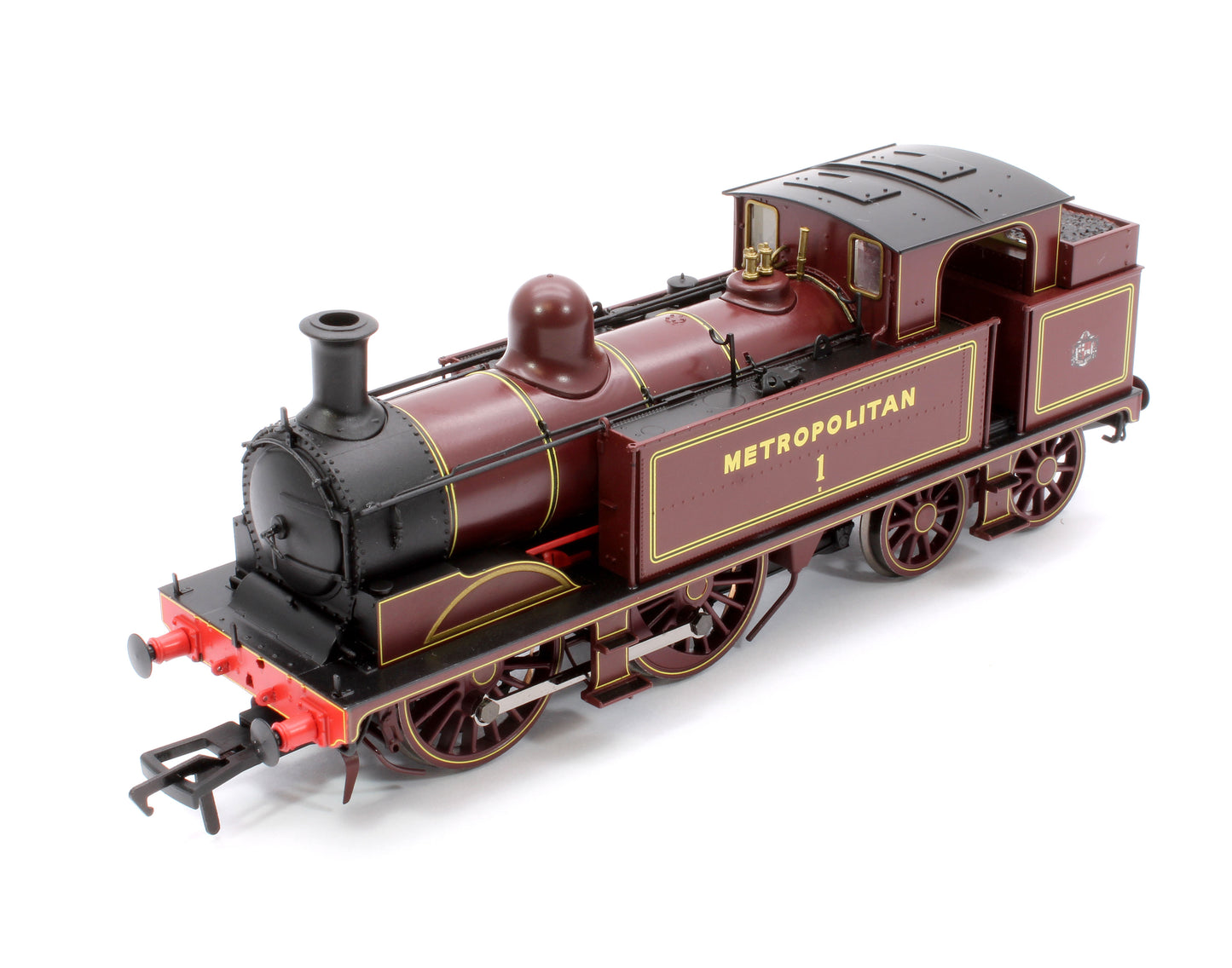 Metropolitan Railway E Class No. 1 0-4-4T - 2013-2020 Condition - Steam Tank Locomotive - DCC Sound Fitted