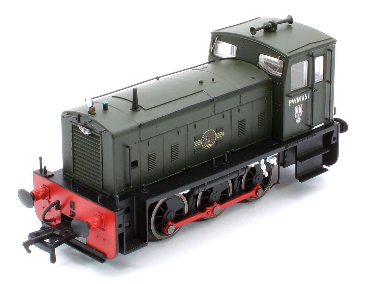 MR-400A Ruston PWM 165DE Shunter BR Green PWM651 Diesel Locomotive
