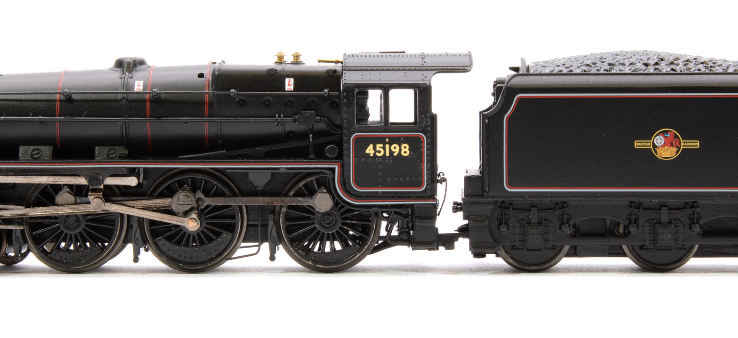 Pre-Owned 372-137B LMS 5MT 'Black 5' with Welded Tender 45198 BR Lined Black (Late Crest)