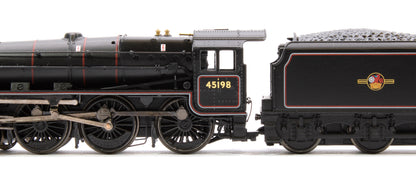 Pre-Owned 372-137B LMS 5MT 'Black 5' with Welded Tender 45198 BR Lined Black (Late Crest)
