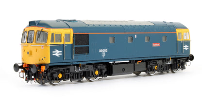 Pre-Owned 3466 Class 33 BR blue 33052 Ashford Diesel Locomotive