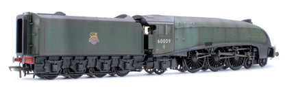 Pre-Owned Black Label Class A4 Union of South Africa BR Green (Early Crest) Unvalanced 4-6-2 No.60009 Steam Locomotive - DCC Sound & Smoke - Custom Weathered