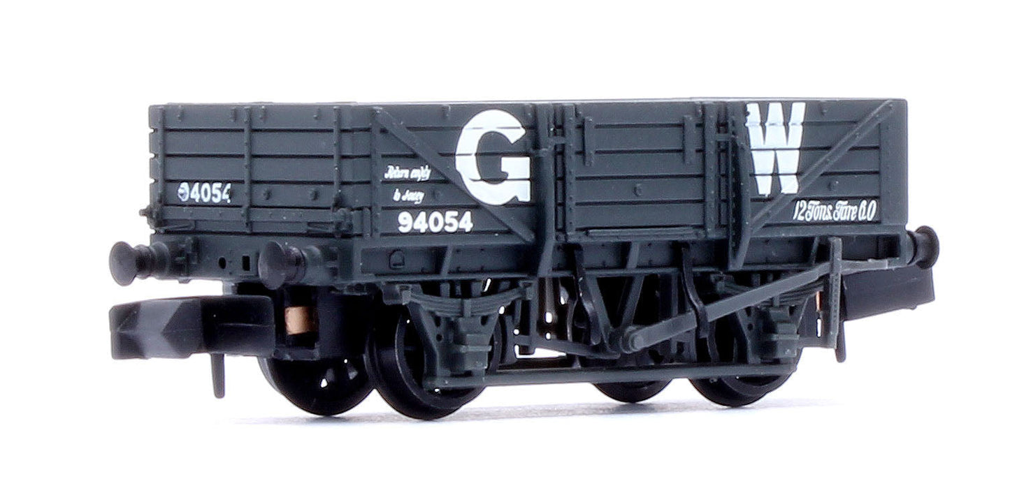 Pre-Owned 377-475A 5 Plank China Clay Wagon GWR Grey No.94054